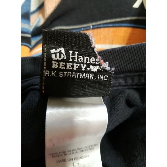 Vintage 06 Harley Davidson T Shirt Mens Size L Zooks 25th Anv Des Moines Iowa - Picture 8 of 11